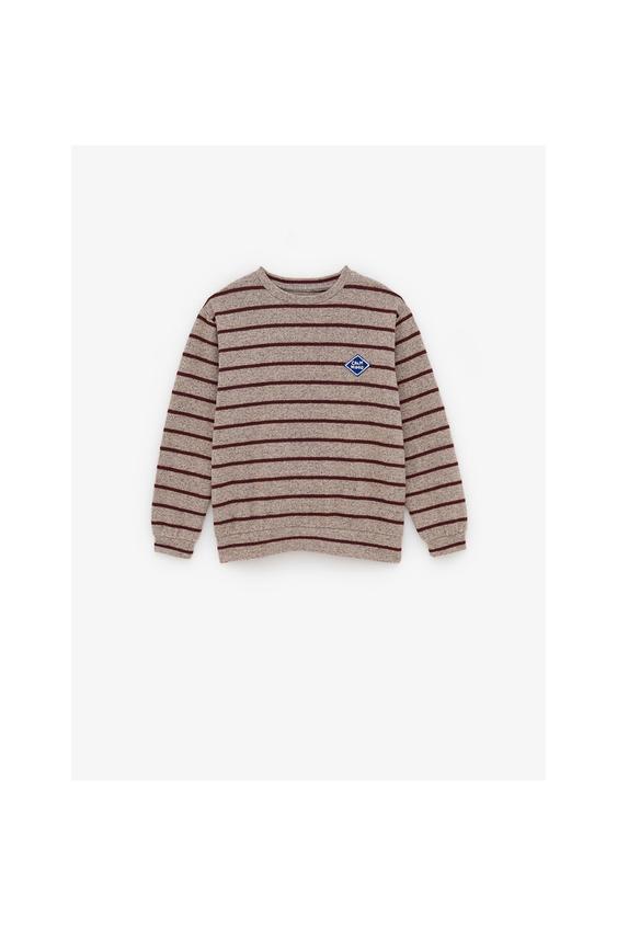 Zara ÇİZGİLİ YUMUŞAK T-SHIRT 2 Zara ÇİZGİLİ YUMUŞAK T-SHIRT 3