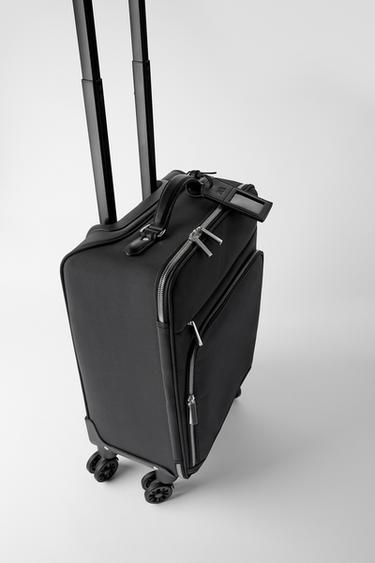 NYLON CARRY-ON SUITCASE