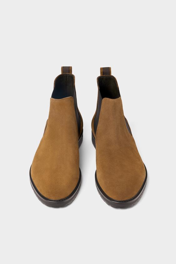 kahverengi deri spor bilekte bot