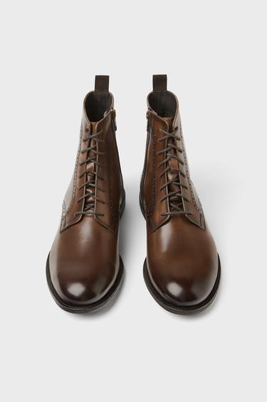 KAHVERENGİ DERİ BROGUE BOT