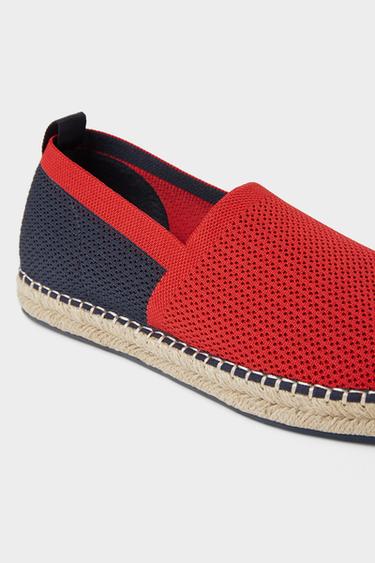 İKİ RENKLİ TEKNİK KUMAŞ ESPADRİL