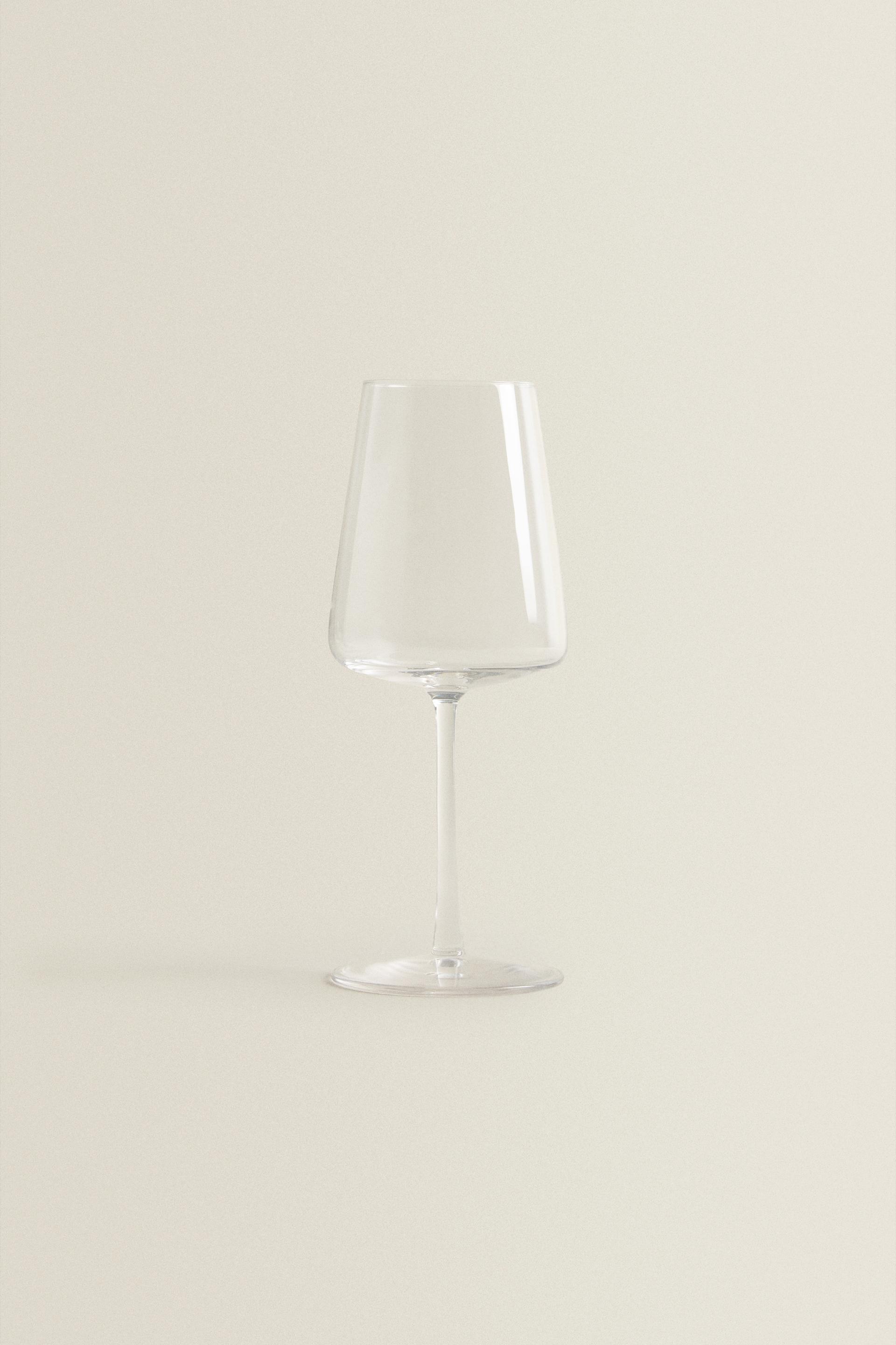 CONICAL CRYSTALLINE WINE GLASS ZARA Canada