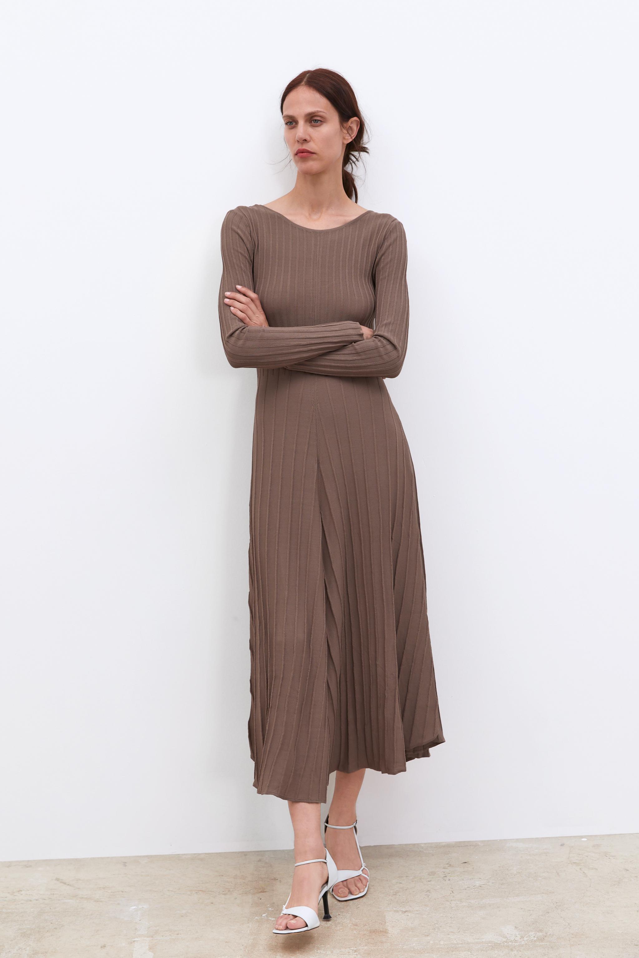 Zara LIMITED EDITION KNIT DRESS
