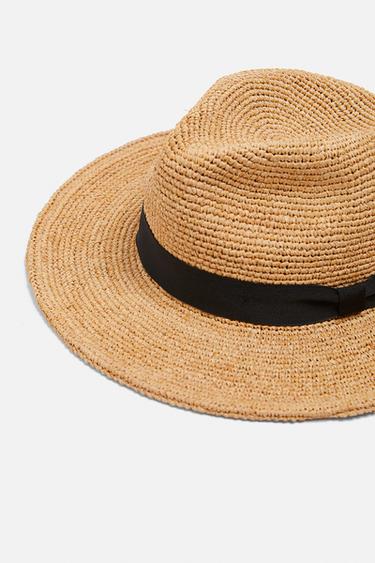 RAFFIA HAT