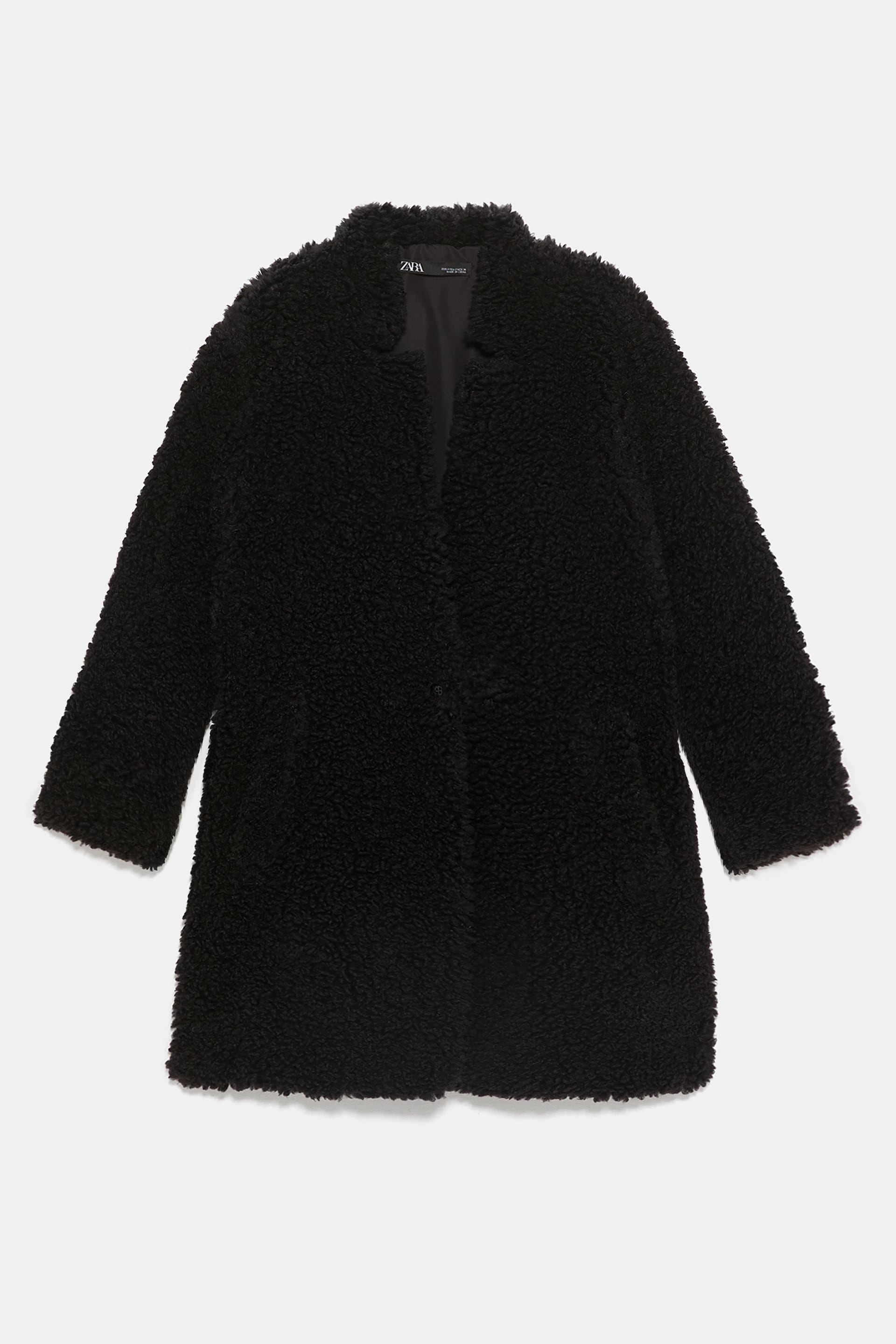 Zara FAUX SHEARLING COAT at £49.99 | love the brands