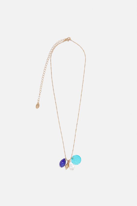 Zara seashell necklace Clearance