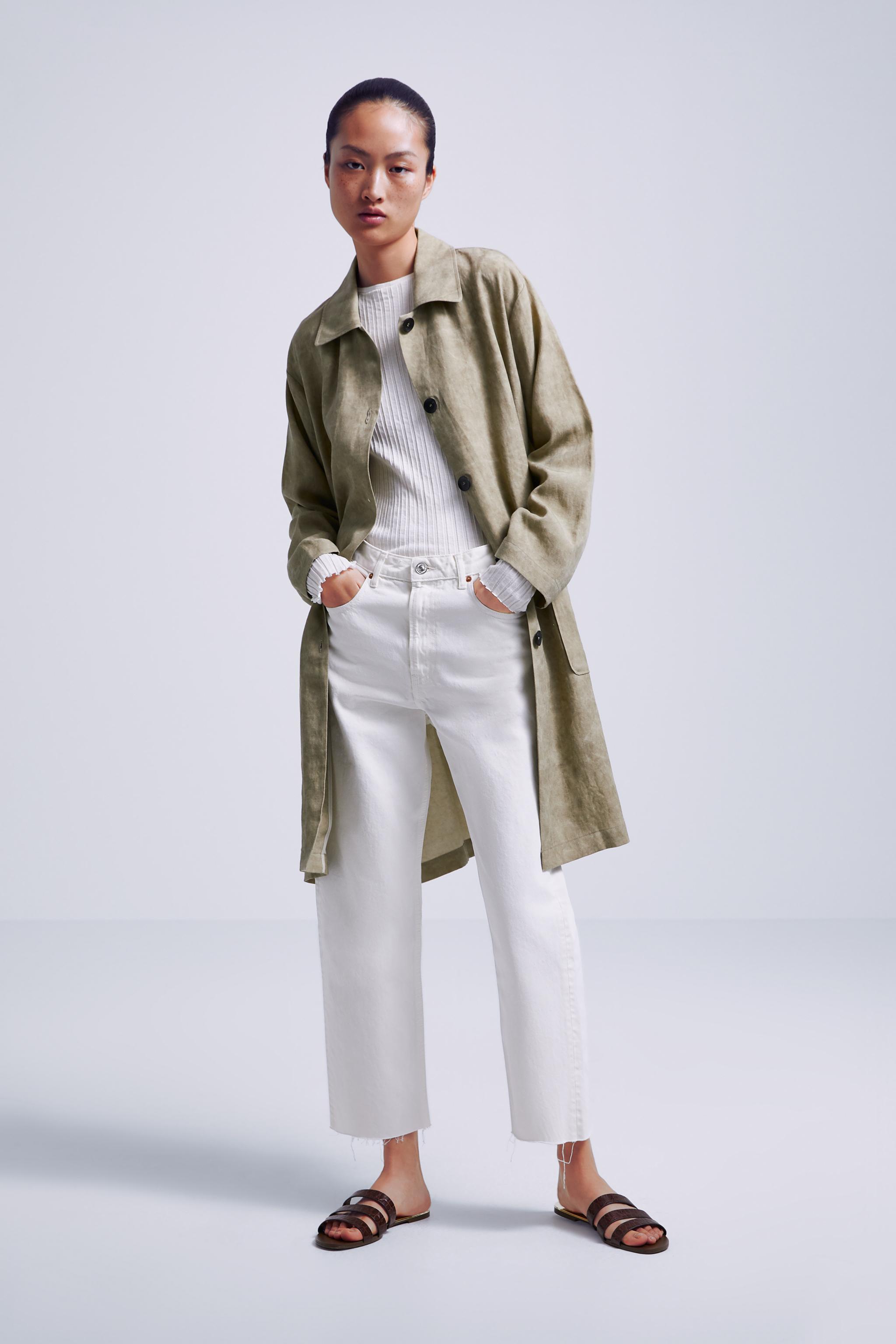 Zara BUTTONED SHIRT DRESS