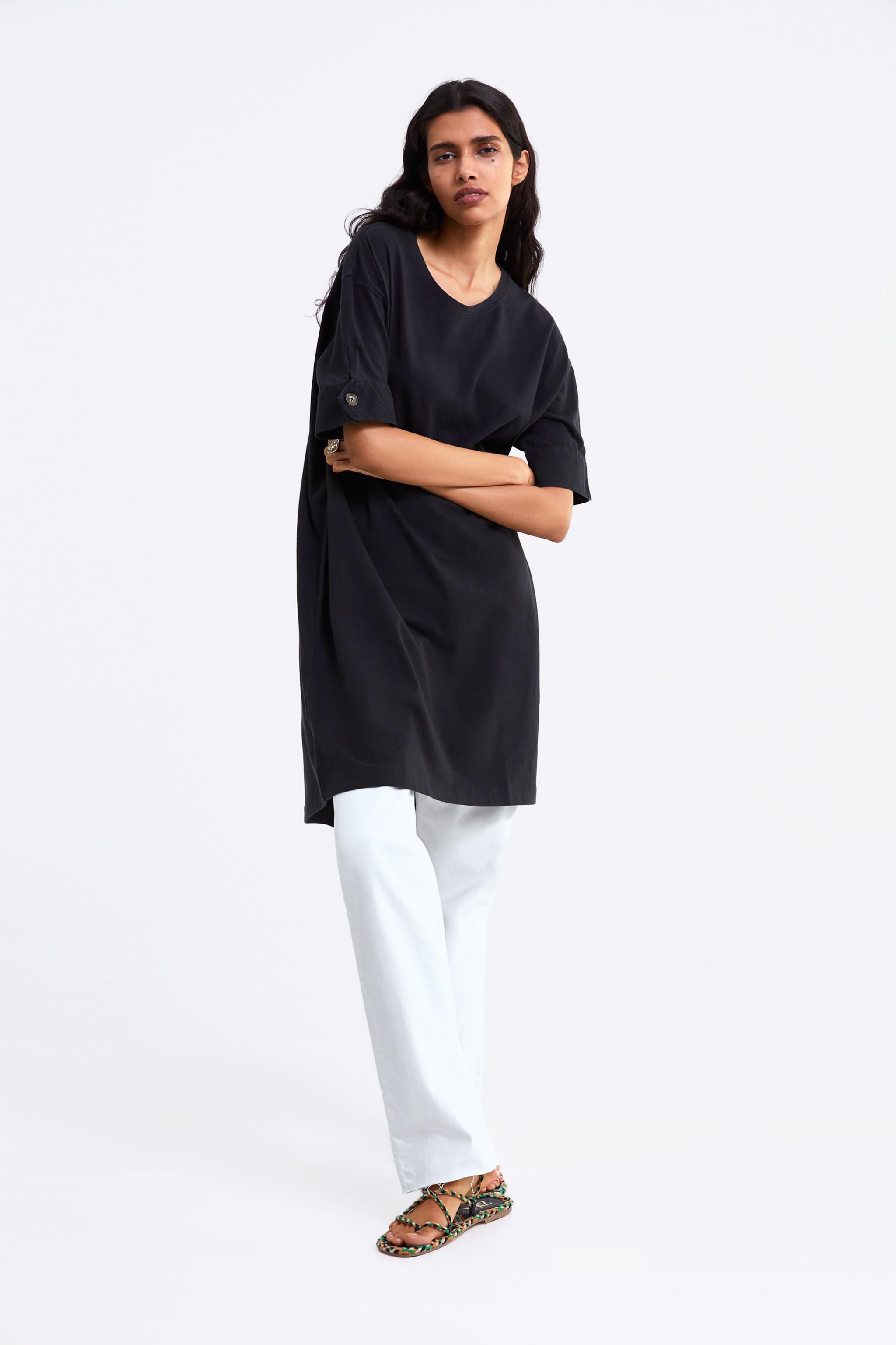 Zara BUTTONED DRESS