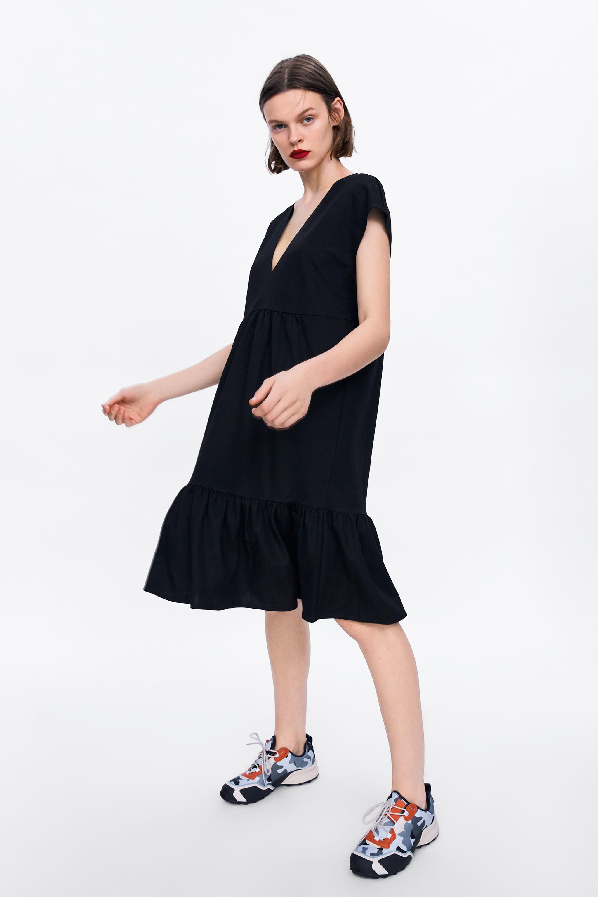 Zara RUFFLED DRESS