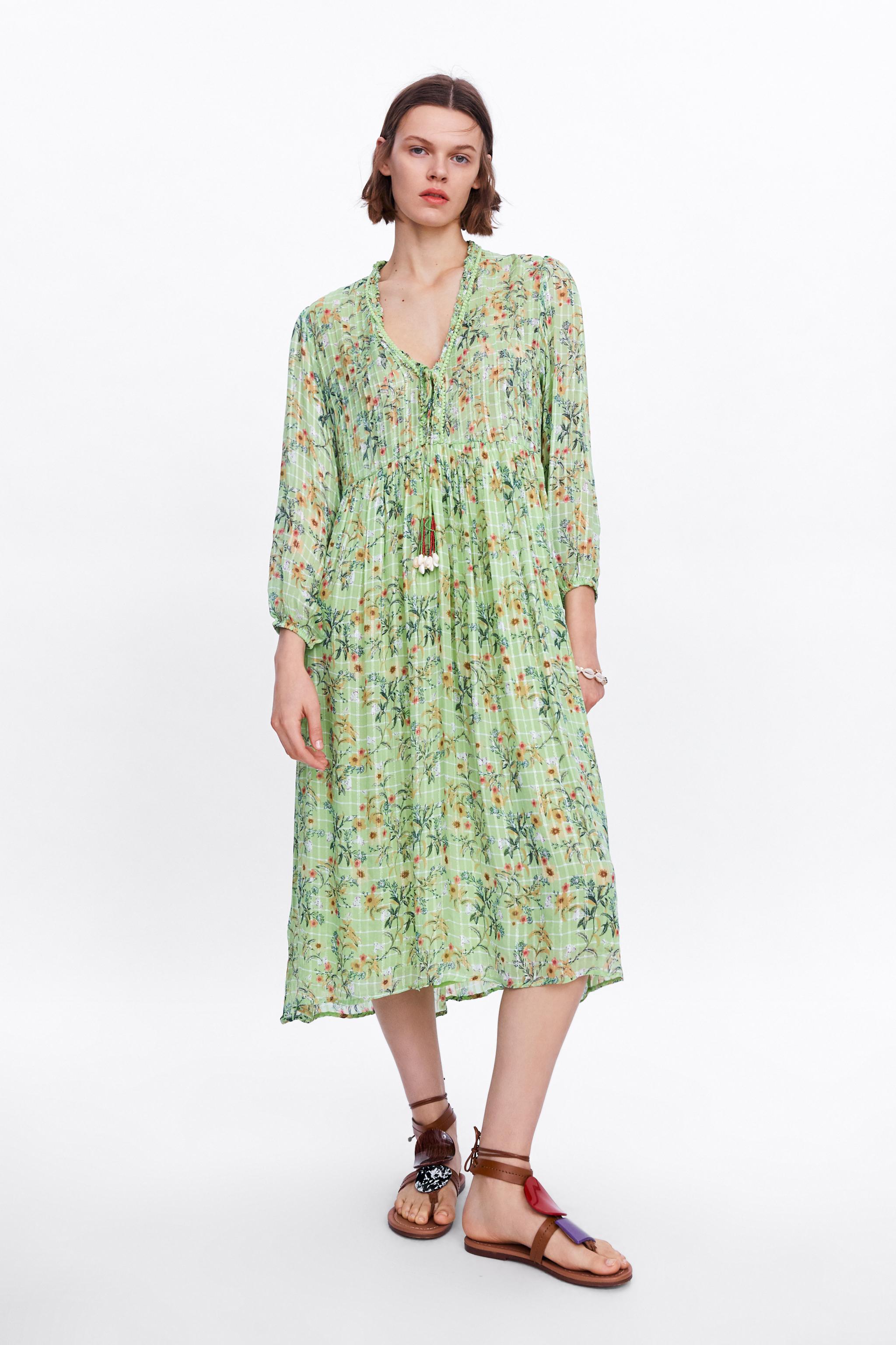 Zara PRINT DRESS