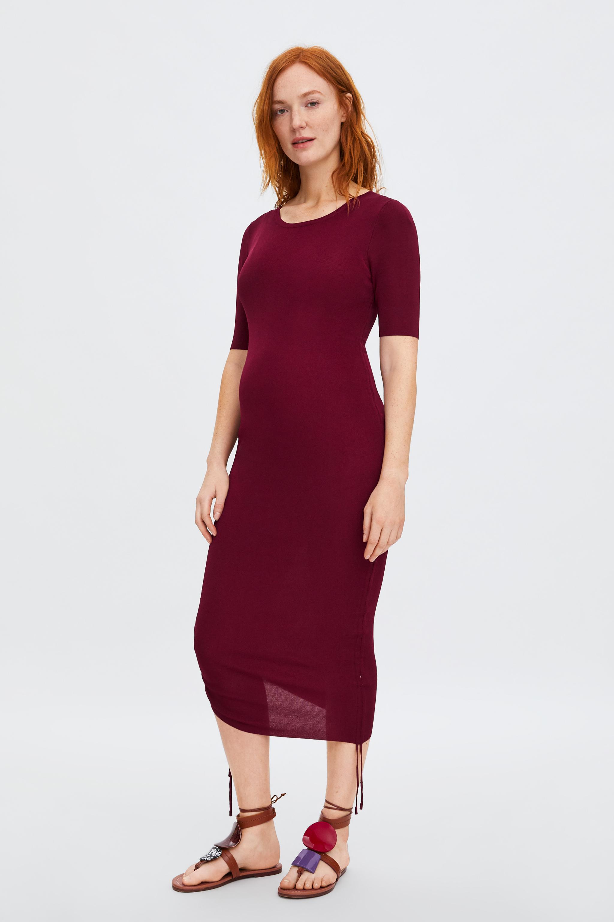 Zara ADJUSTABLE DRAWSTRING DRESS