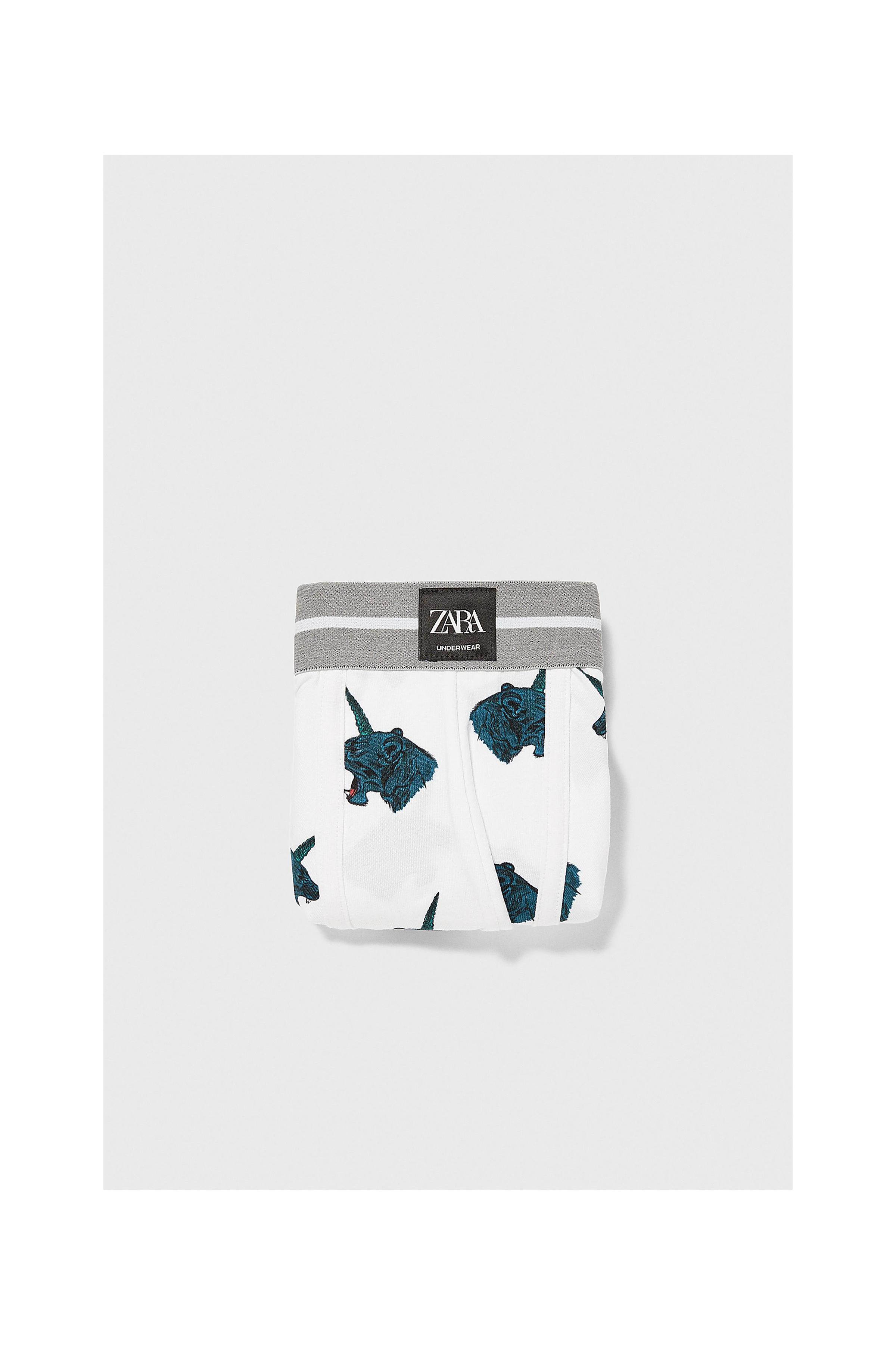 Zara PANTHER PRINTED BOEXERS