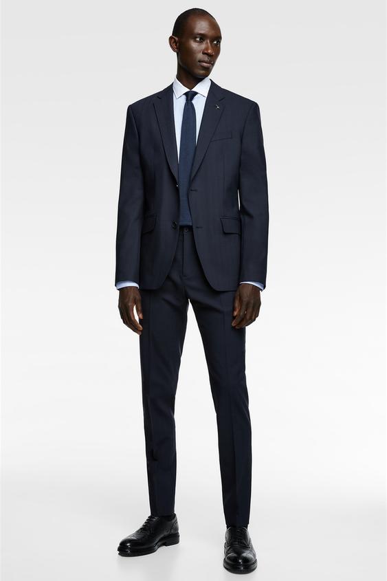 PLAID SUIT JACKET