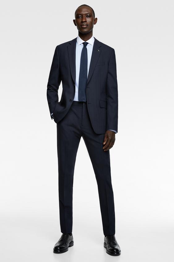 PLAID SUIT PANTS