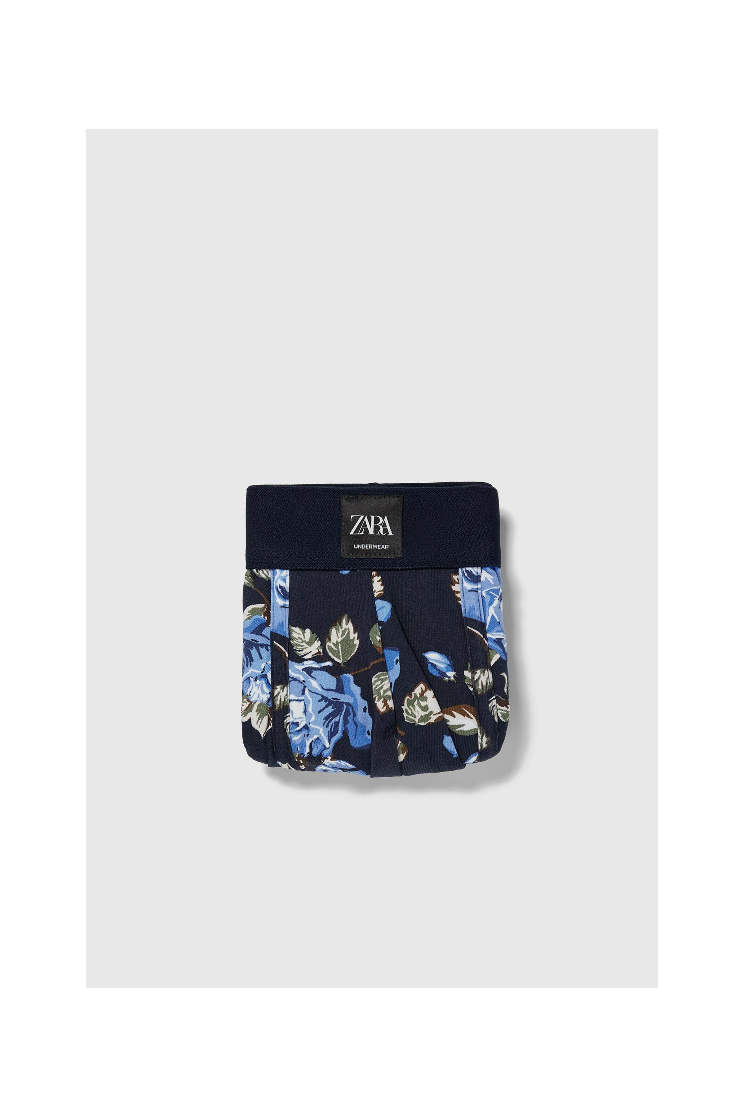 Zara FLORAL PRINT BOXERS