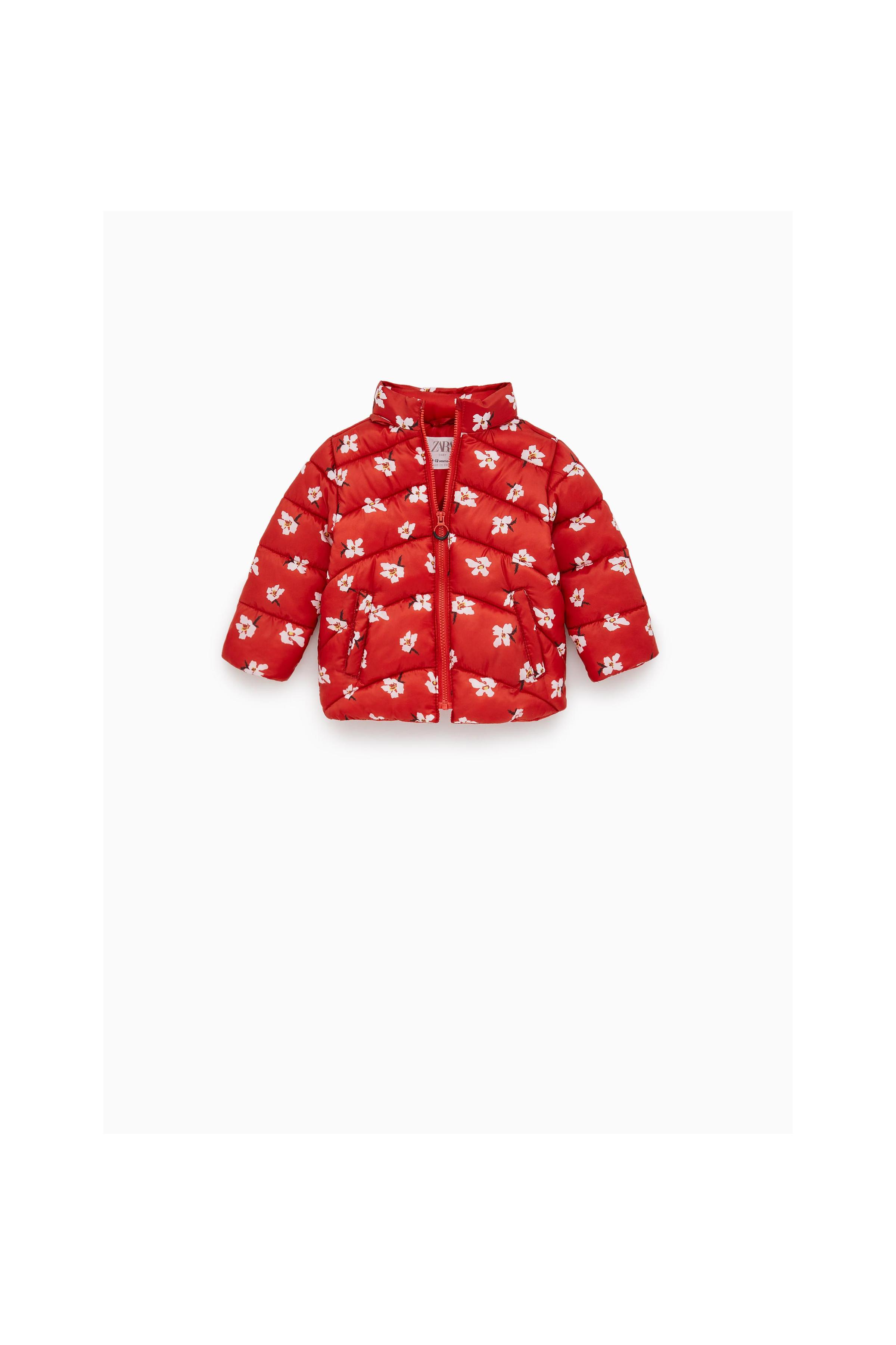 Zara ULTRALIGHT FLORAL JACKET