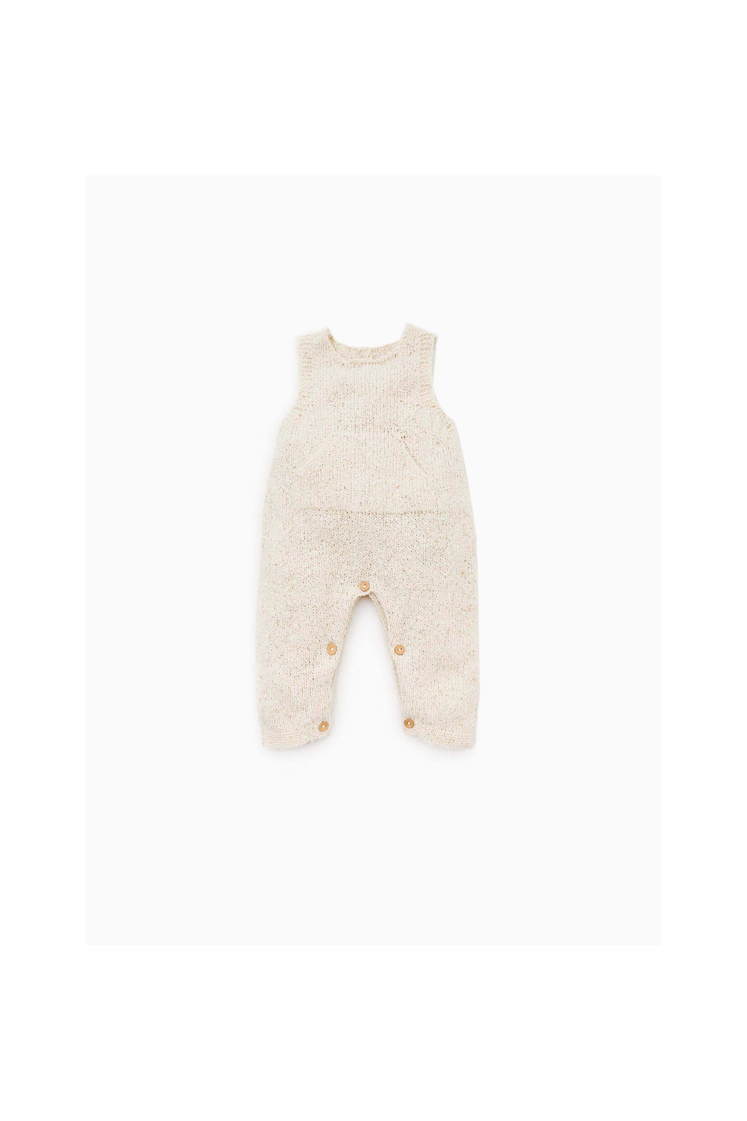 Zara RUSTIC JUMPSUIT WITH POCKET