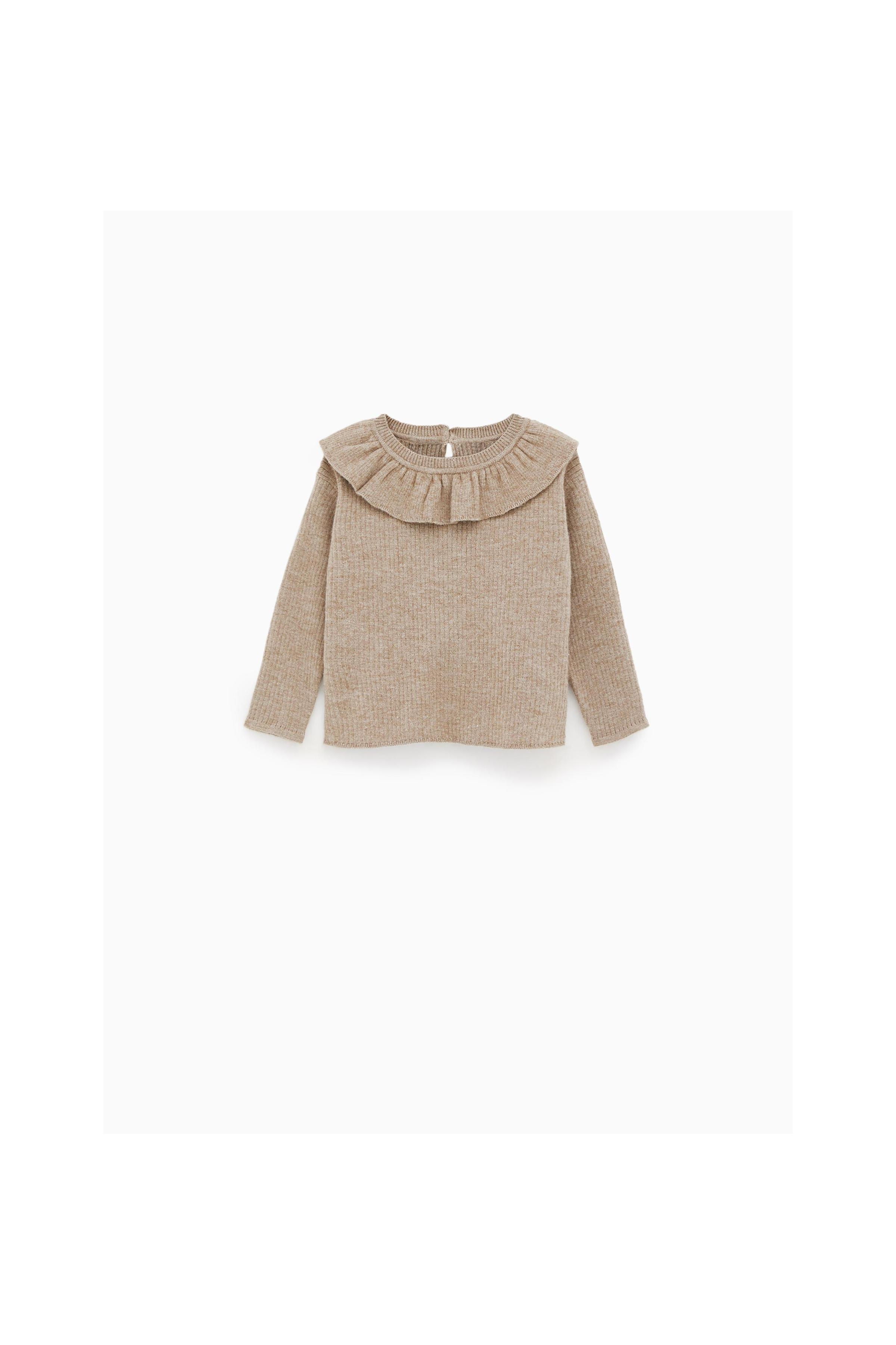 Zara RUFFLED SWEATER