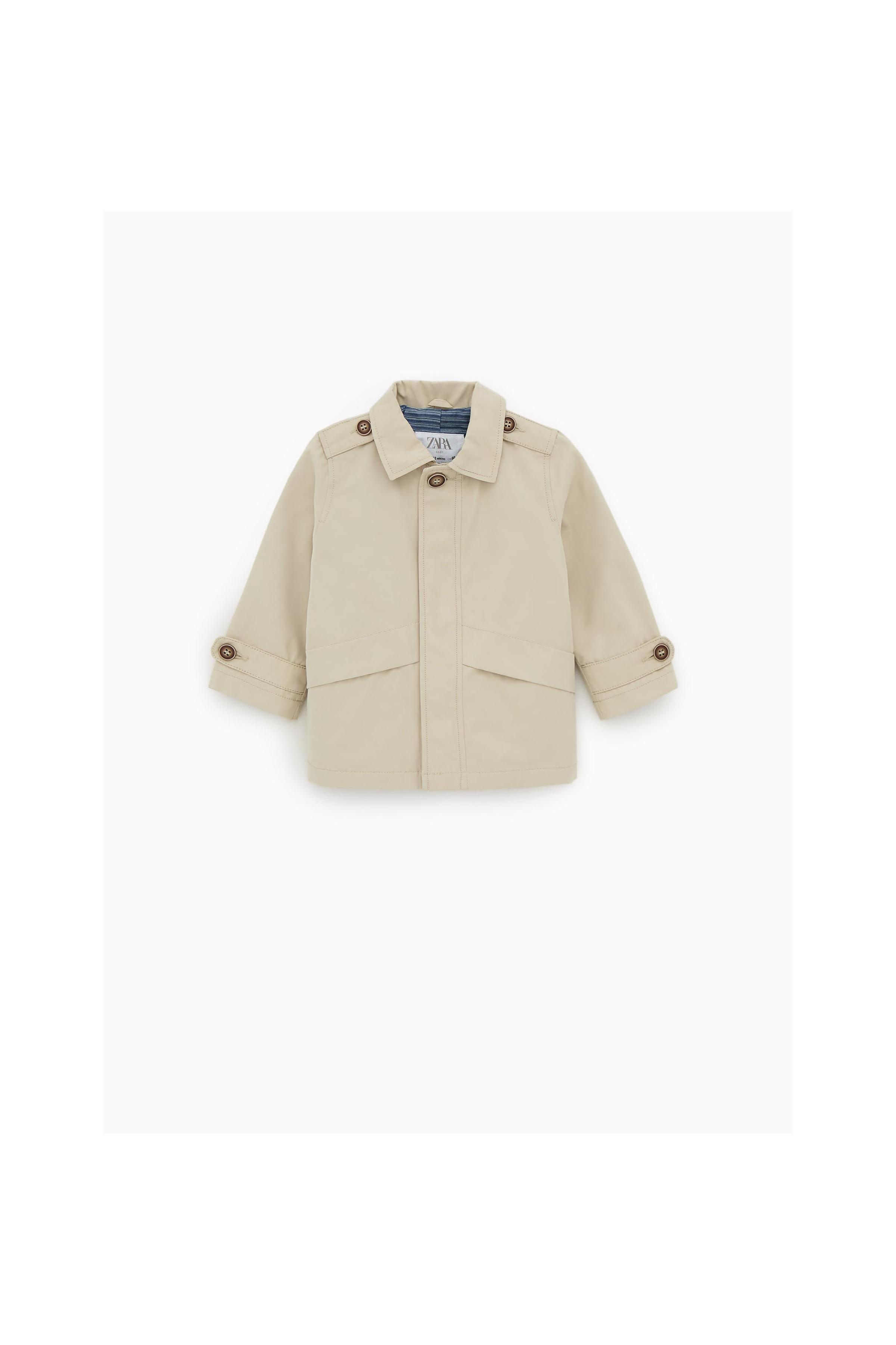 Zara BUTTONED TRENCH COAT