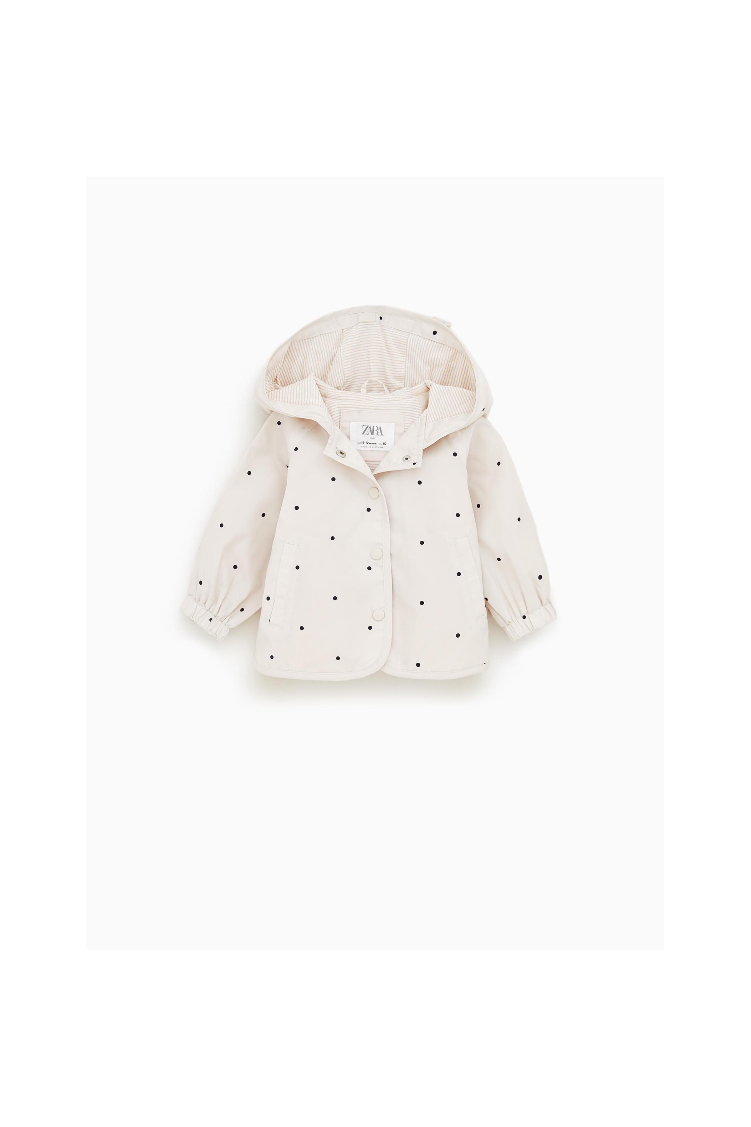 Zara PRINTED RAINCOAT