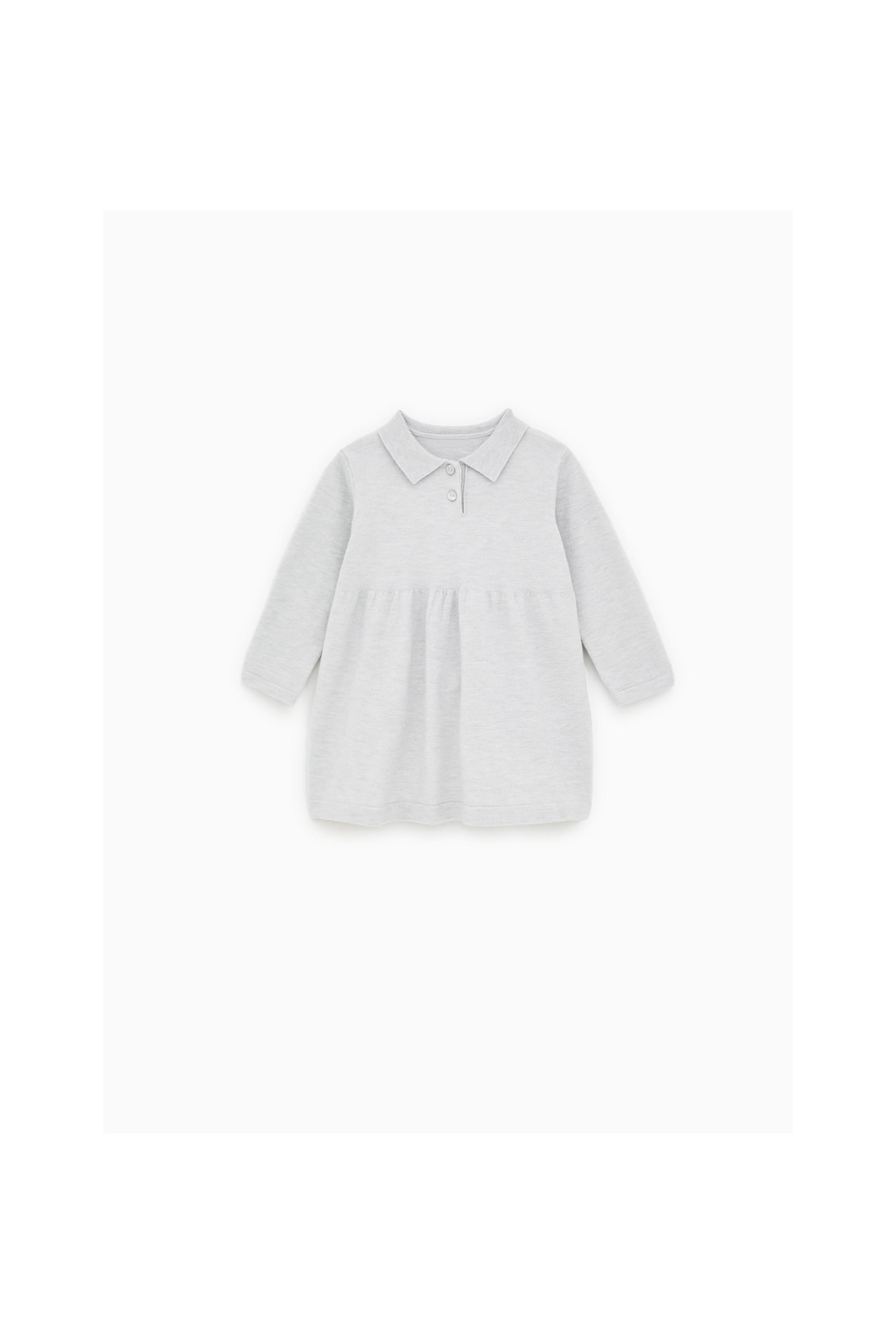 Zara KNIT POLO NECK DRESS