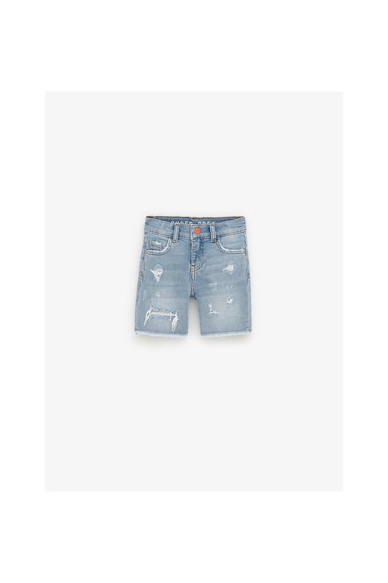 Zara REGULAR FIT DISTRESSED DETAYLI JEAN BERMUDA 2 Zara REGULAR FIT DISTRESSED DETAYLI JEAN BERMUDA 3