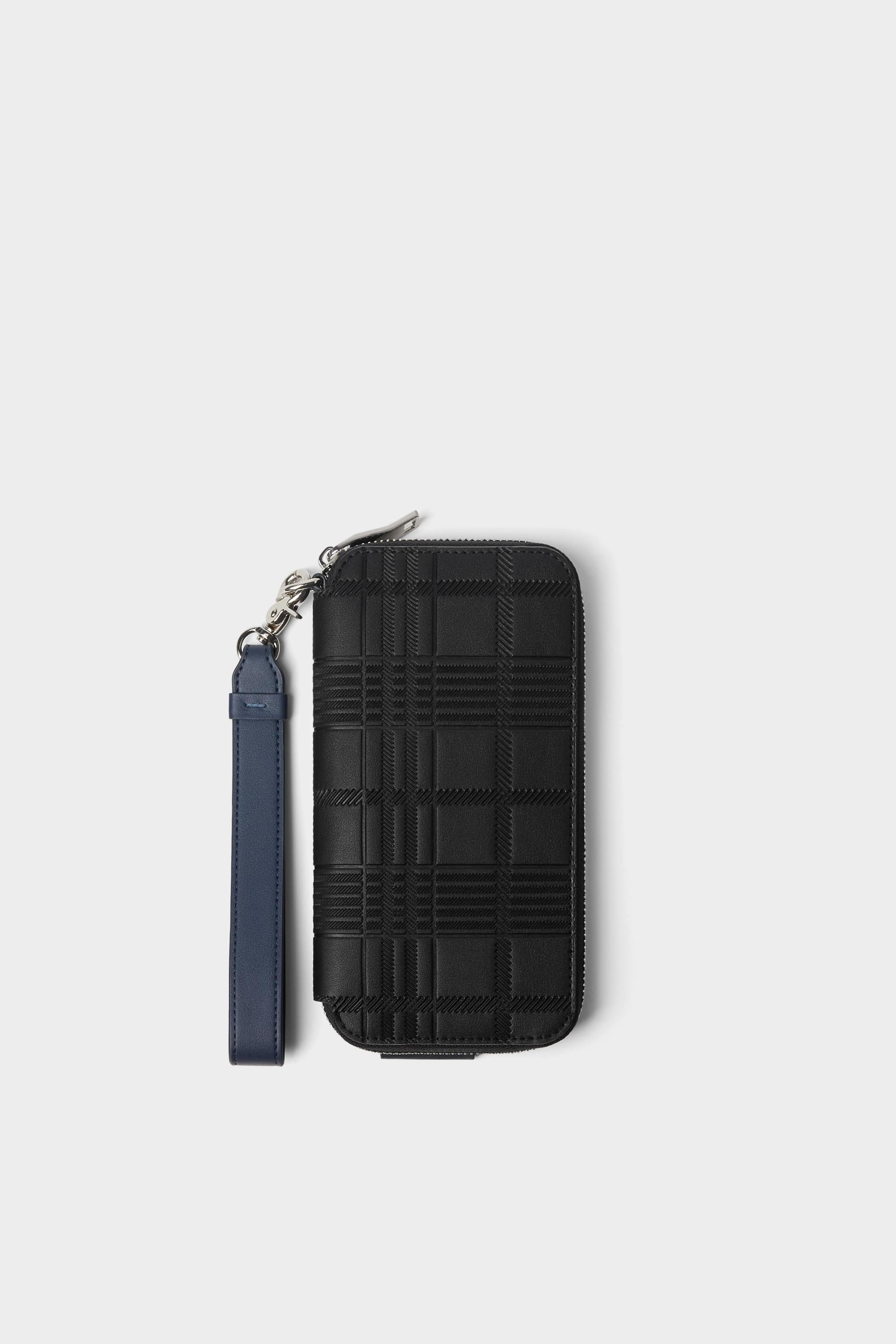 Zara XL PLAID WALLET