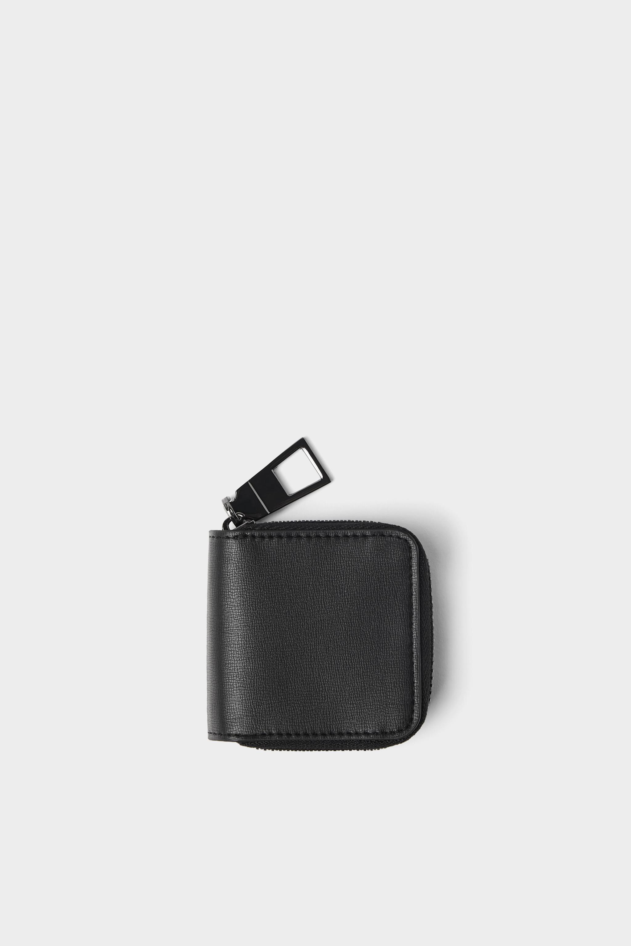 Zara TWO-TONE DRESS MINI COIN PURSE