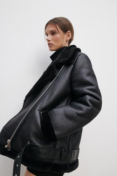 Faux Fur Coat Hood Zara - Tradingbasis
