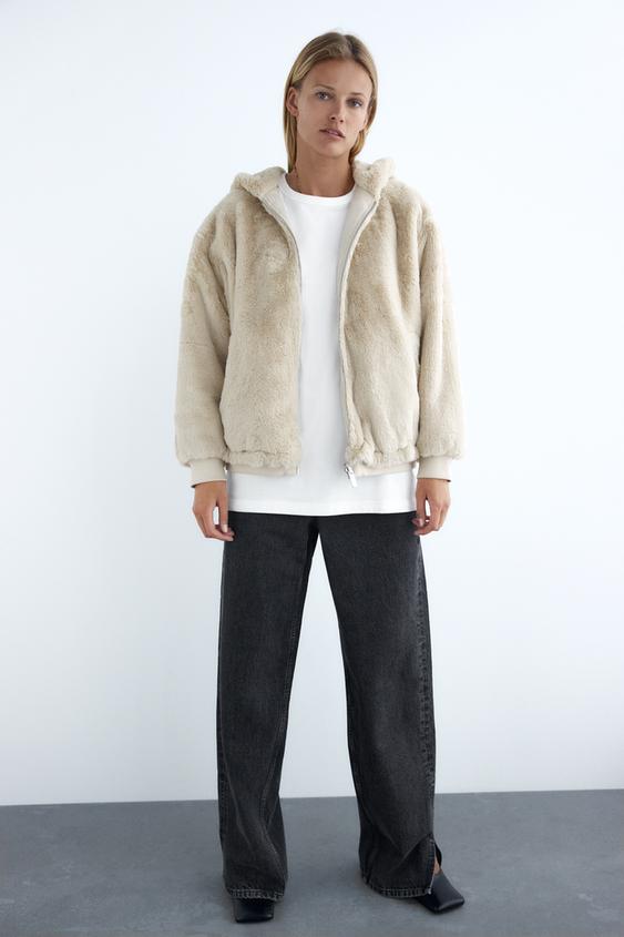 Zara Faux Fur Coat 2020 - Tradingbasis