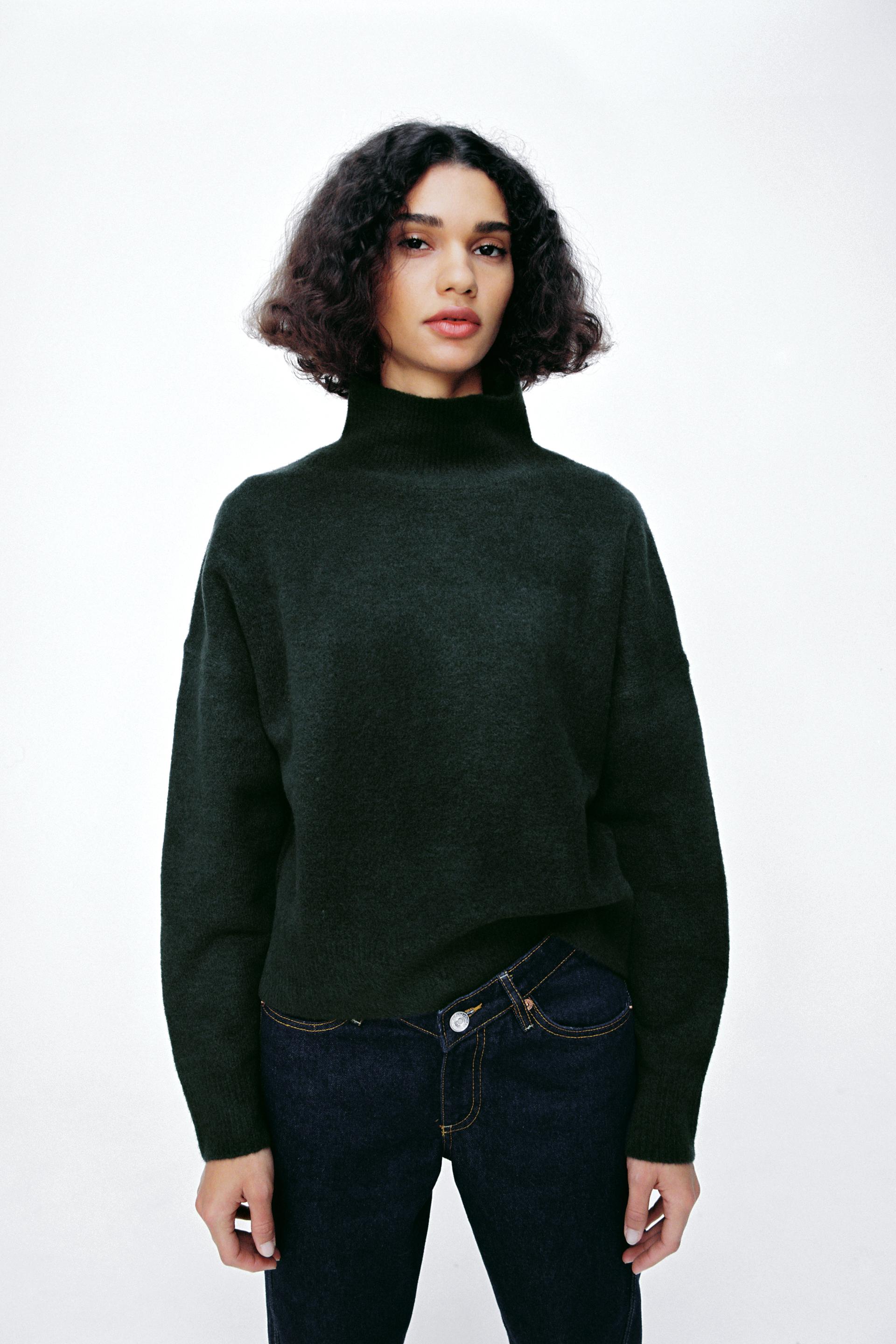 Zara SOFT KNIT SWEATER 83340167501