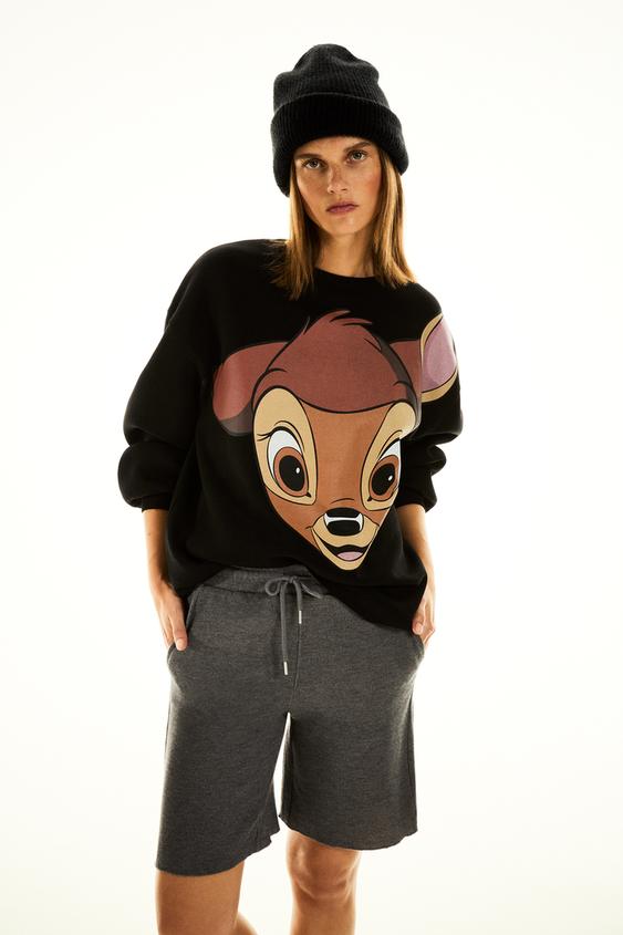 Zara bambi hoodie Clearance