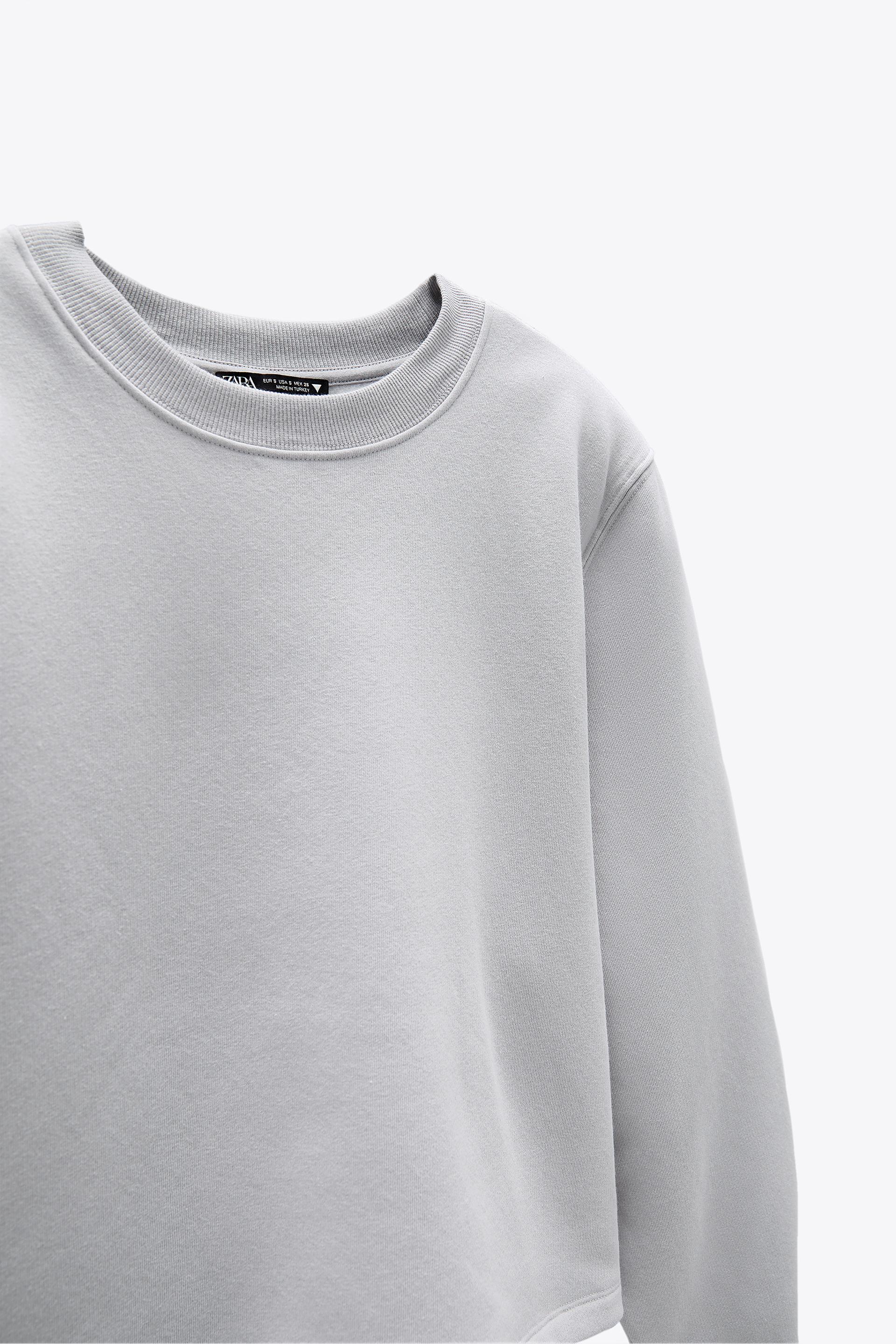 Zara sweatshirt with shoulder pads Outlet