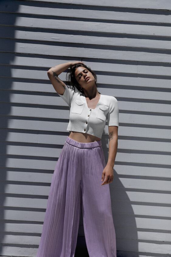 MARIA'S STYLE PLANET: PLEATED PALAZZO PANTS