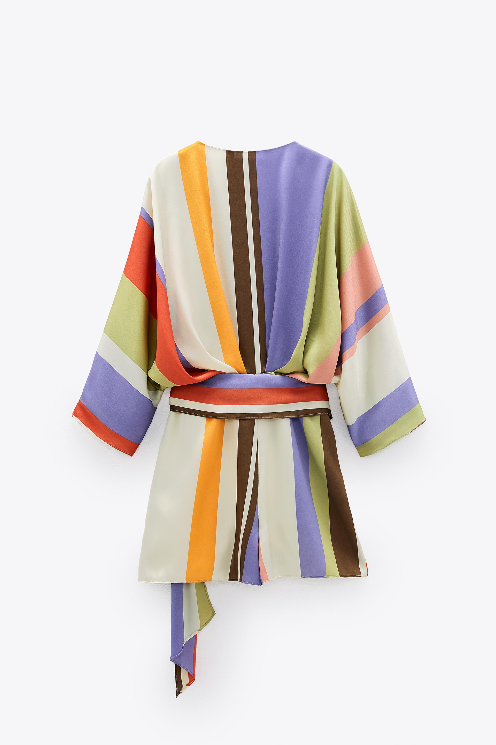 Zara ÇİZGİLİ TULUM ELBİSE 71611685050 Zara ÇİZGİLİ TULUM ELBİSE 71611685050