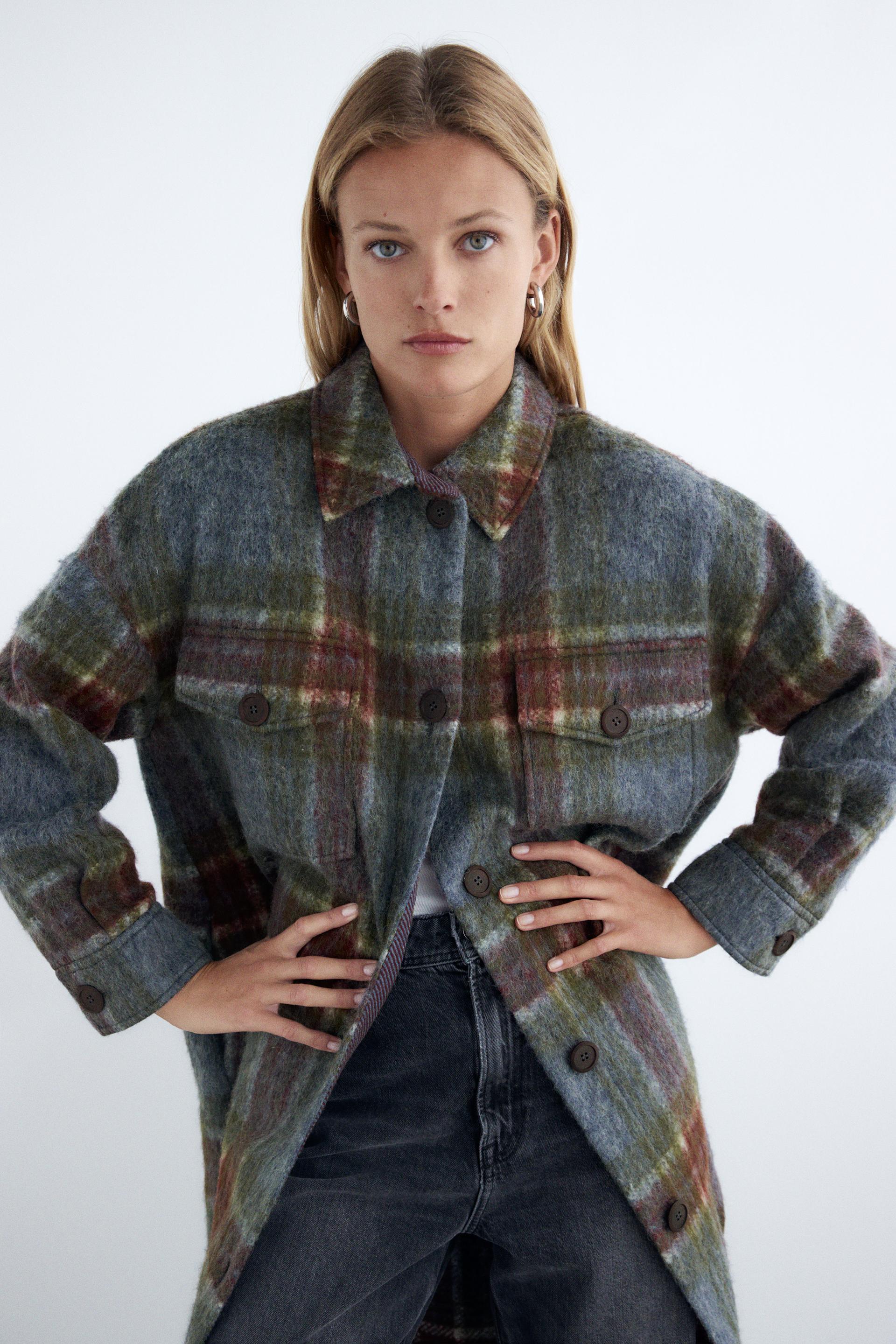 surchemise a carreaux femme zara surchemise a carreaux femme zara