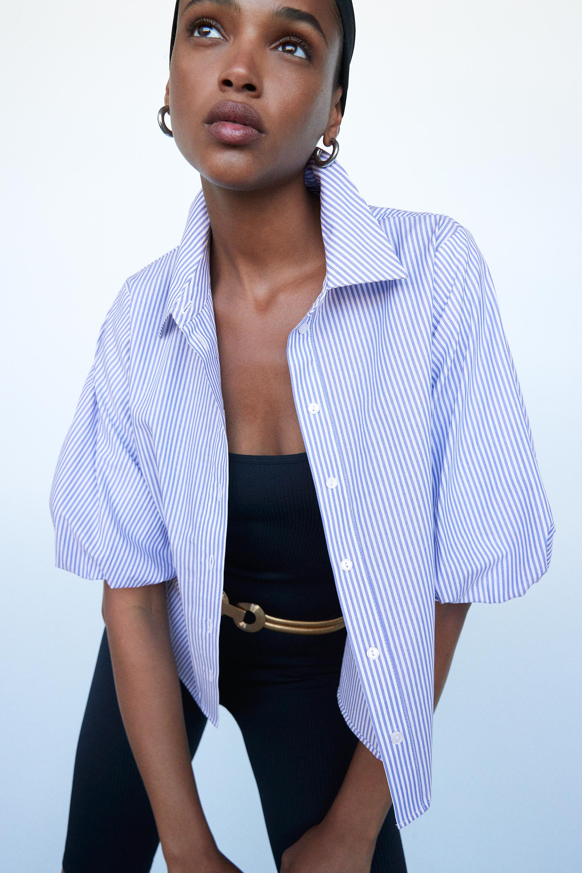 Blouse A Manche Bouffante Zara Image Of Blouse and Pocket Blouse A Manche Bouffante Zara Image Of Blouse and Pocket