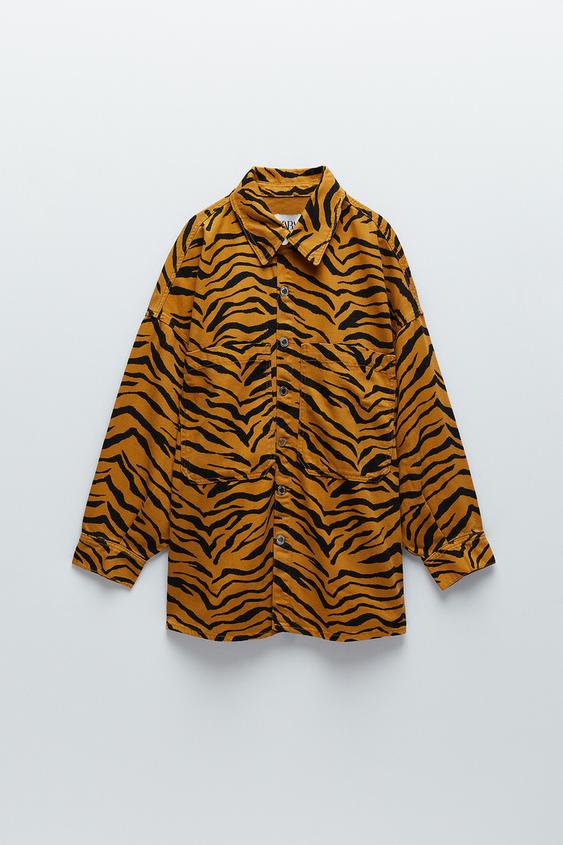 Modalite.net - Zara ANIMAL PRINT SHIRT - 56137098-700-