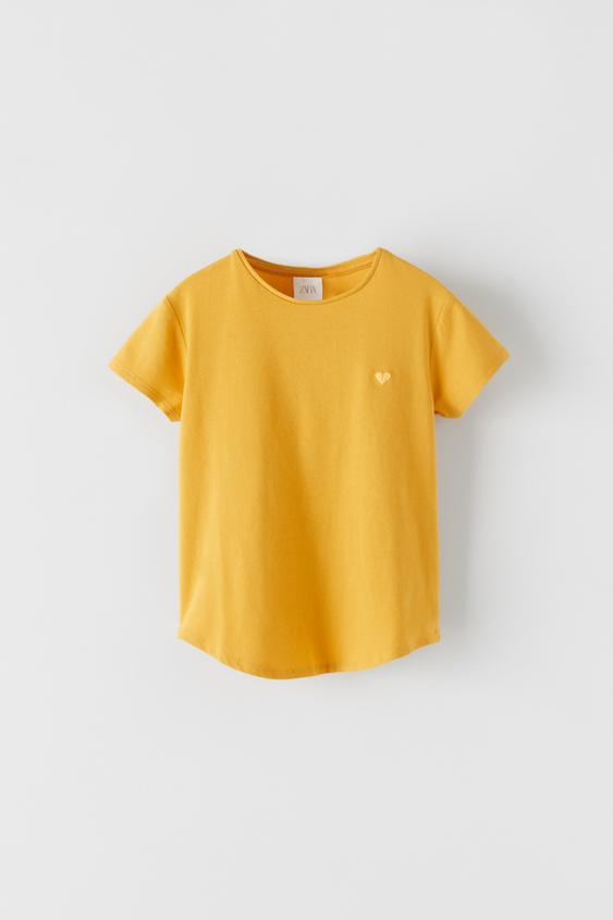 EMBROIDERED T SHIRT ZARA Indonesia EMBROIDERED T SHIRT ZARA Indonesia