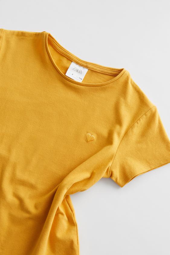 EMBROIDERED T SHIRT ZARA Indonesia EMBROIDERED T SHIRT ZARA Indonesia