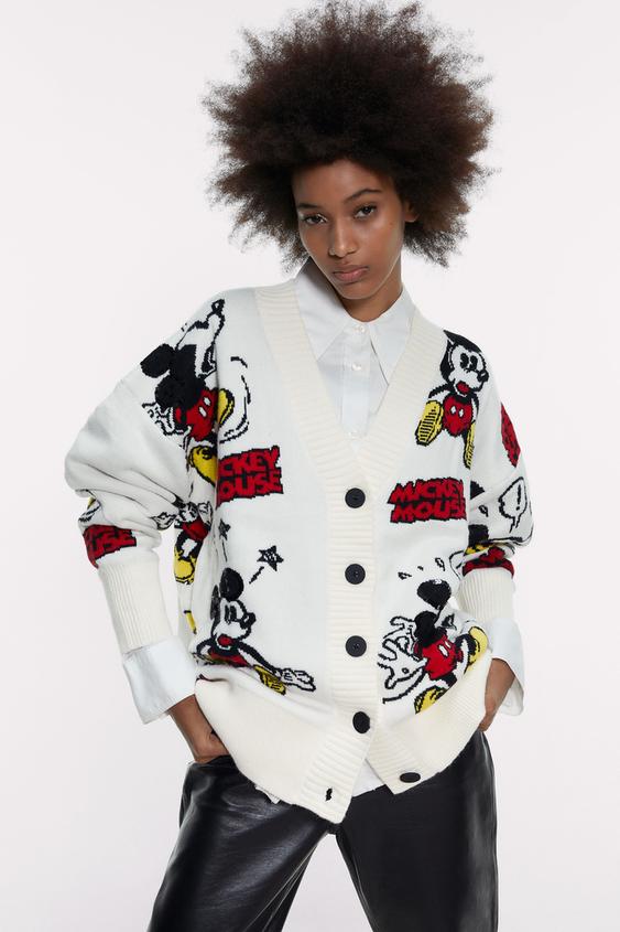 Zara mickey cardigan Clearance