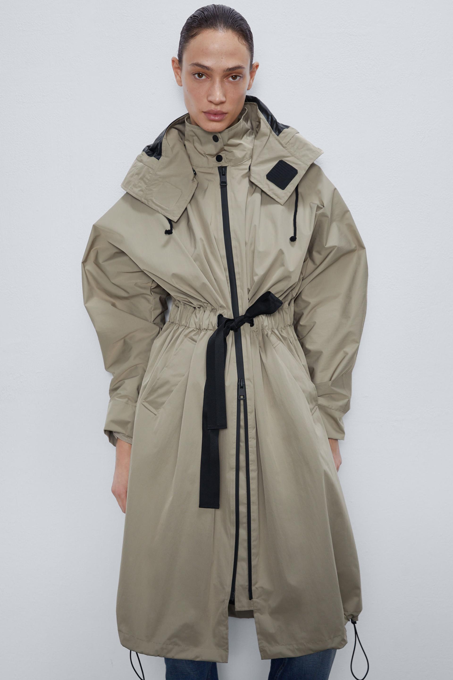 Water Repellent Parka Зара