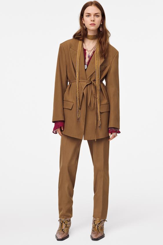 Zara LIMITED EDITION OVERSIZE BLAZER - 02437011-V2020