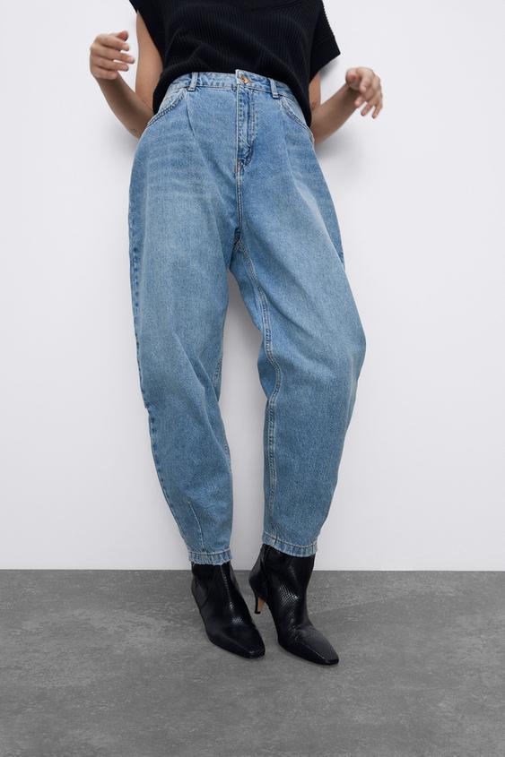 Z1975 authentic slouchy jeans zara Clearance