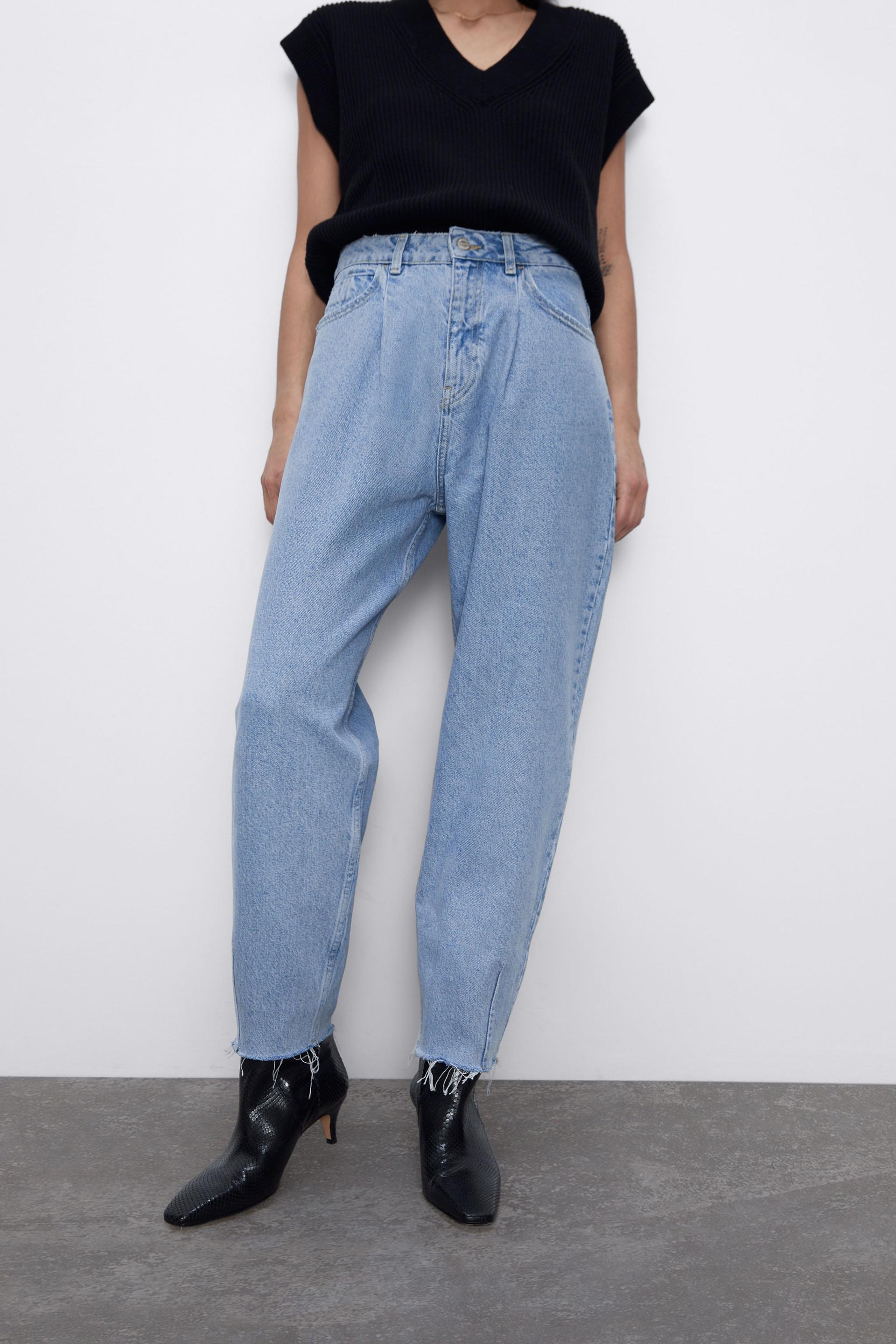 Slouchy джинсы Zara