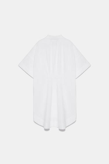 OVERSIZED POPLIN SHIRT