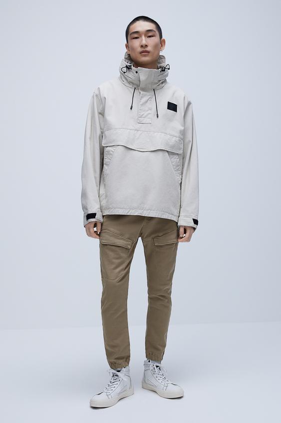 CELANA PANJANG CARGO SOFT DENIM ZARA Indonesia CELANA PANJANG CARGO SOFT DENIM ZARA Indonesia