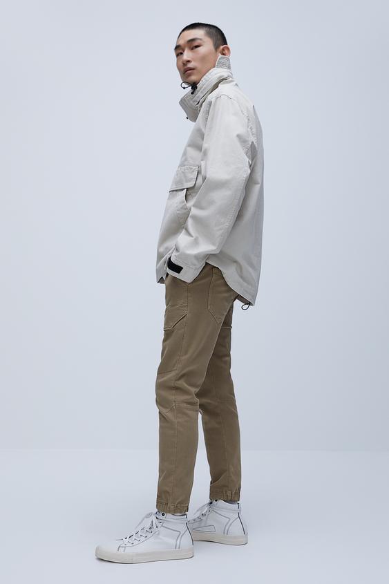 CELANA PANJANG CARGO SOFT DENIM ZARA Indonesia CELANA PANJANG CARGO SOFT DENIM ZARA Indonesia