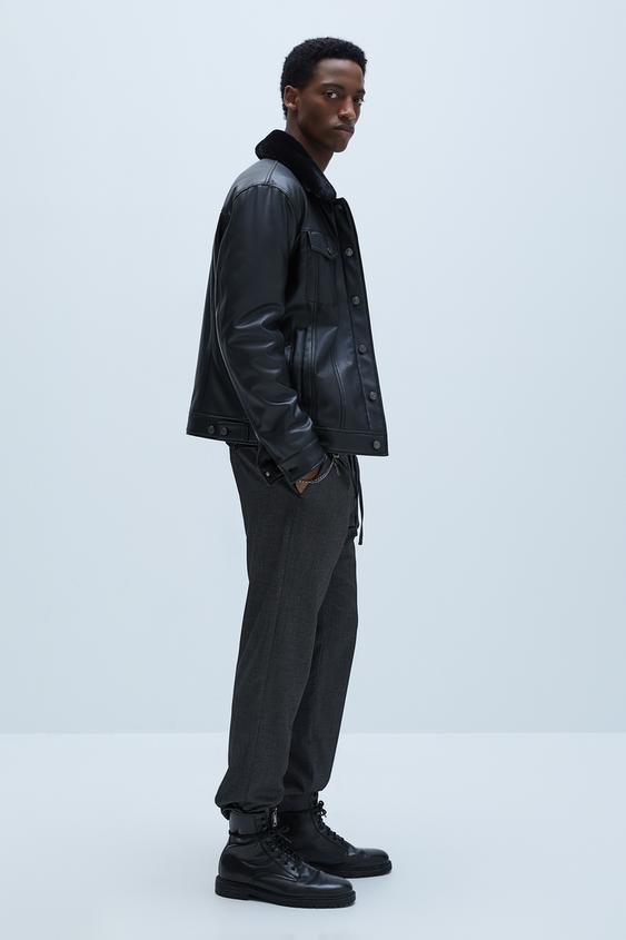 CELANA PANJANG PINGGANG JOGGER BERTEKSTUR ZARA Indonesia CELANA PANJANG PINGGANG JOGGER BERTEKSTUR ZARA Indonesia