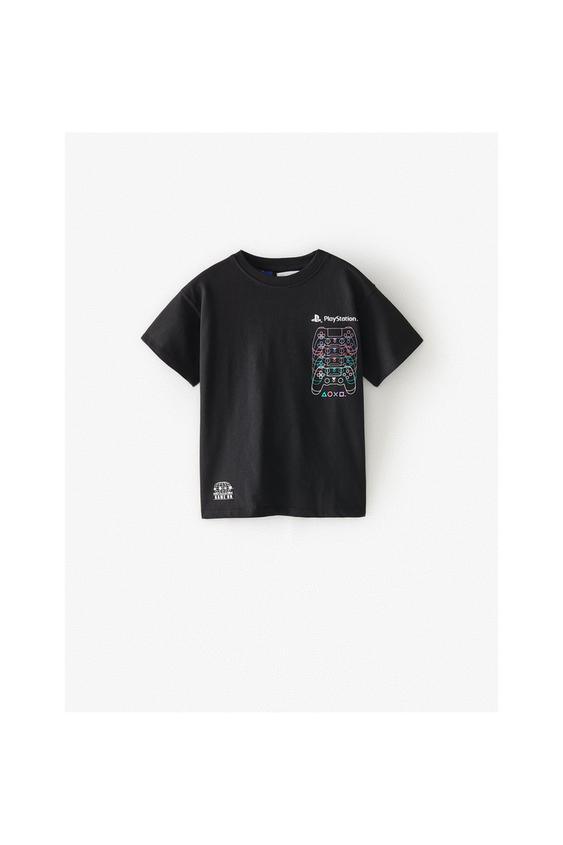 Tropikal Baskili Erkek Cocuk Tisort Zara Binkelam